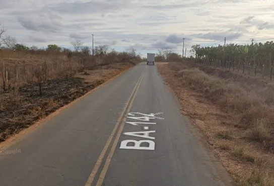 ACIDENTE NA BA-142 DEIXA MOTOCICLISTA FERIDO EM UTINGA