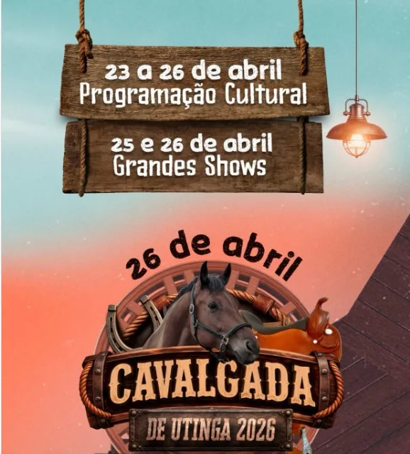Festival de Utinga celebra 73 anos com quatro dias de programação cultural, shows e cavalgada